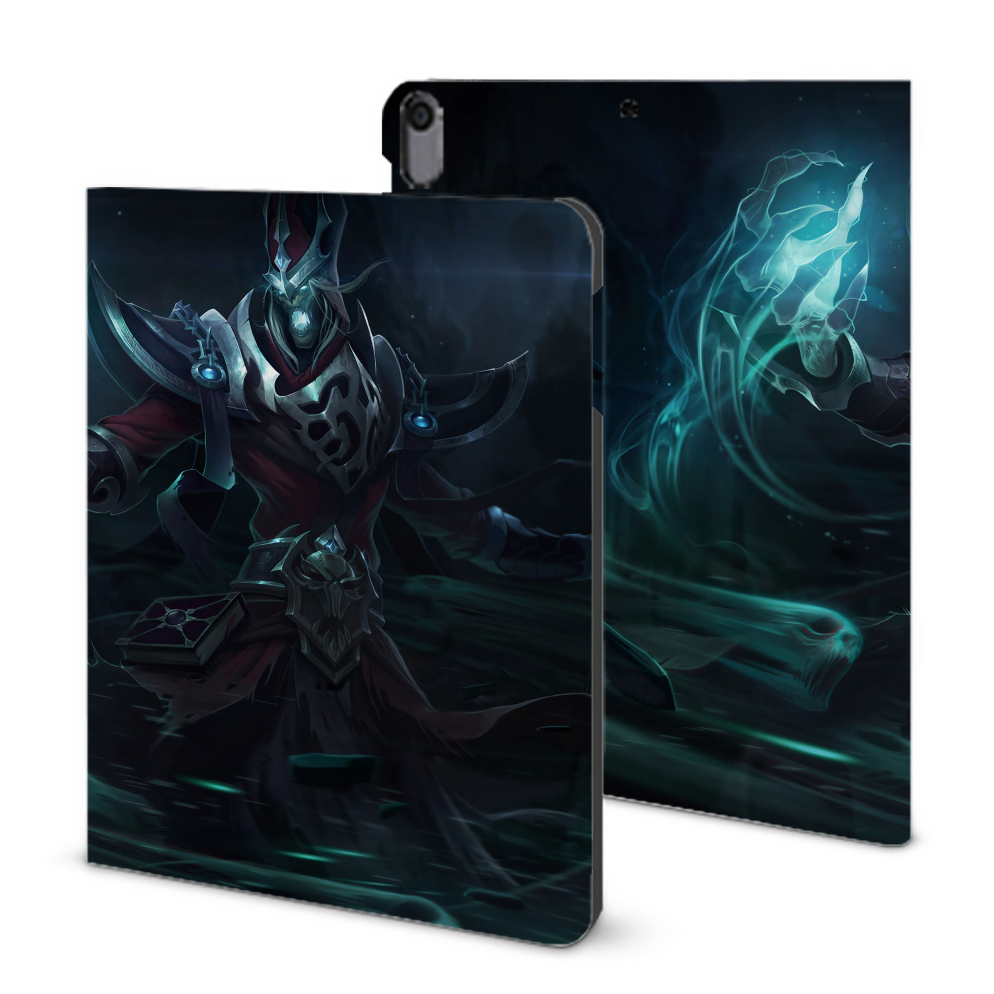 （画像用） リーグ・オブ・レジェンド League of Legends LOL IPad ケース ブック型 PUレザー TPU 耐衝撃 軽量 薄型 ペン収納なし 全面保護 IPad 各モデル対応